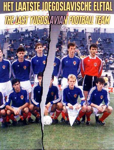 Het laatste Joegoslavische elftal